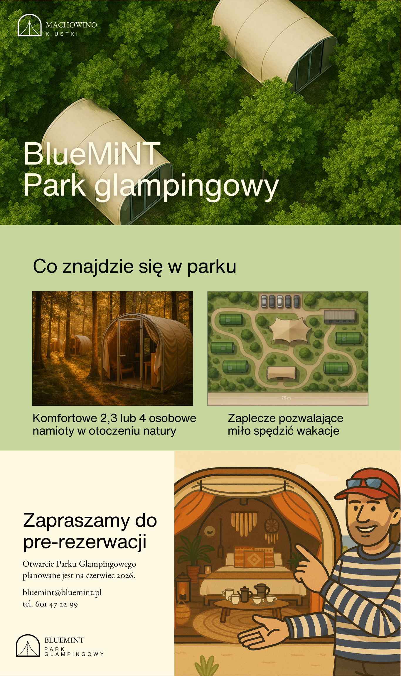 BlueMiNT Park glampingowy